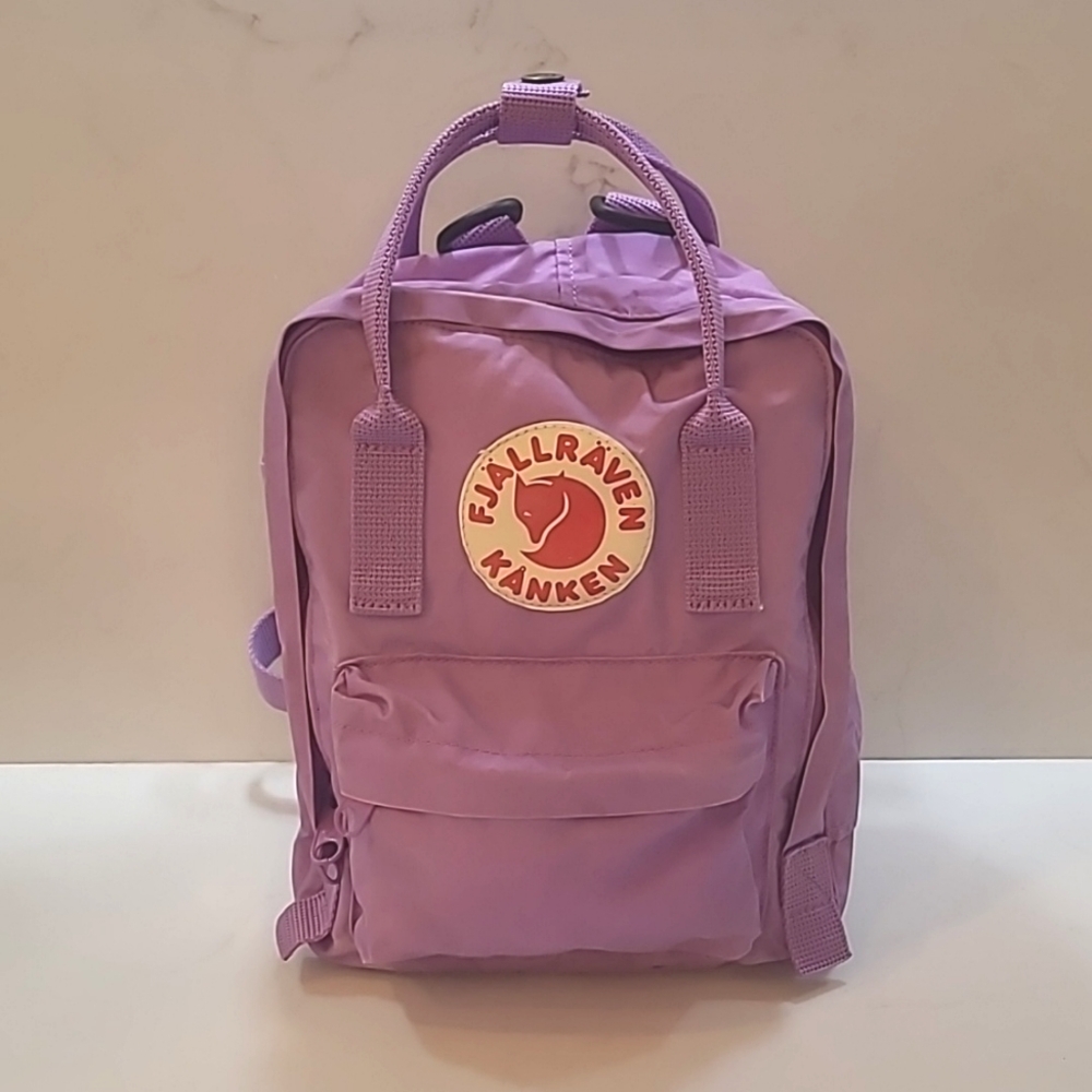 Pre-loved Mini Fjallraven Backpack 💜💜💜 Violet Color for Back to School!